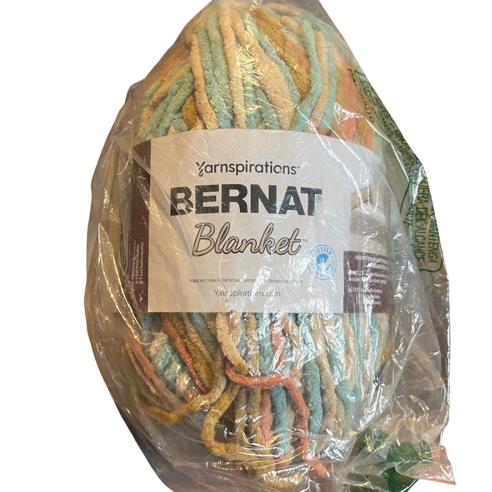 Bernat Blanket Yarn Sailors Delight Super Bulky 10.5oz 220yds Polyester 161110